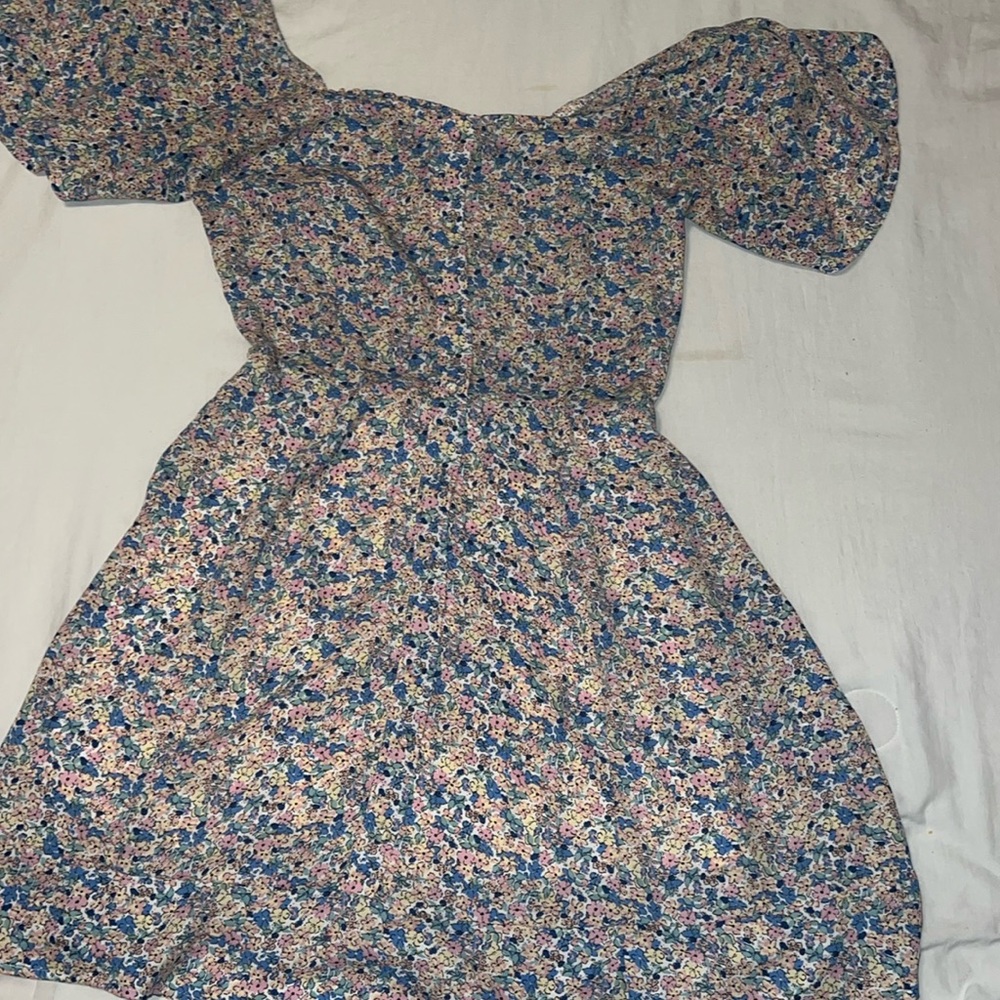 Floral mini dress